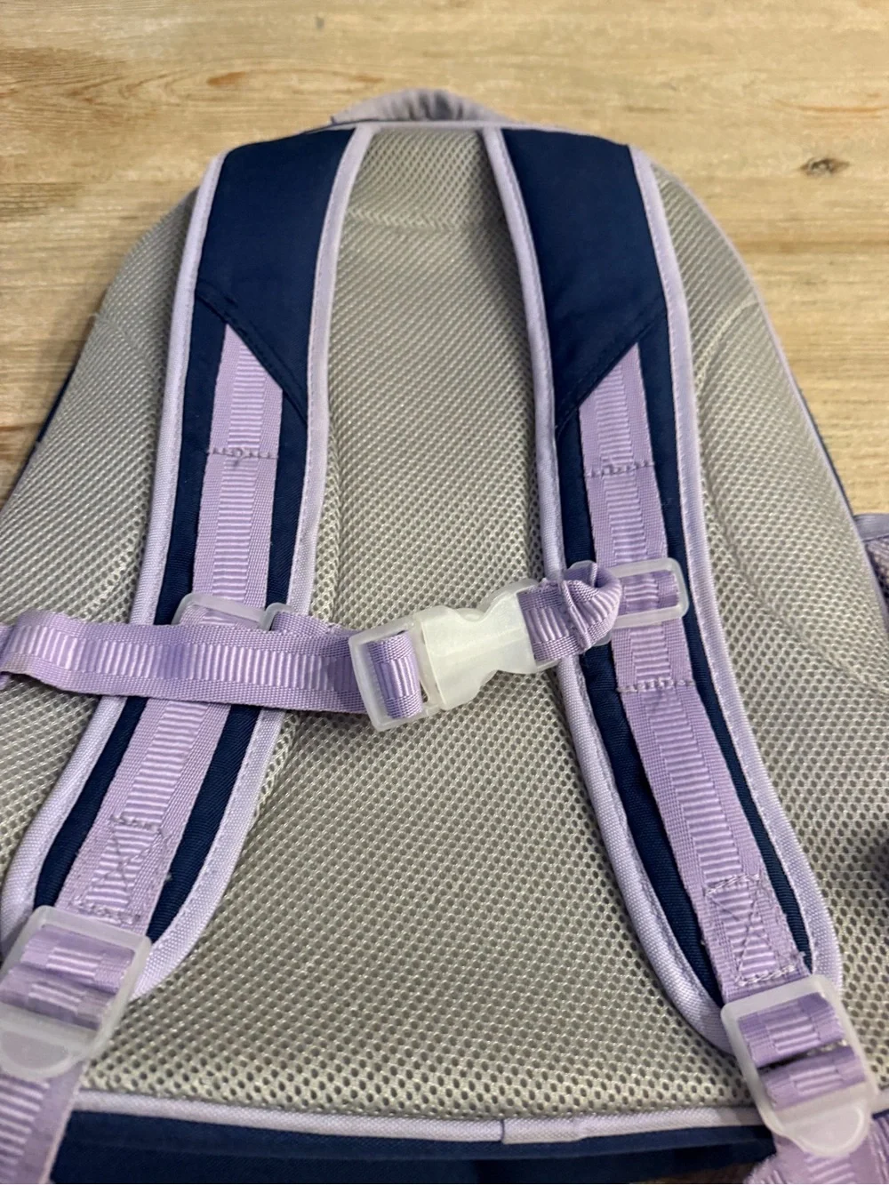 Pottery Barn Kids Unicorn Backpack - Navy & Lavender